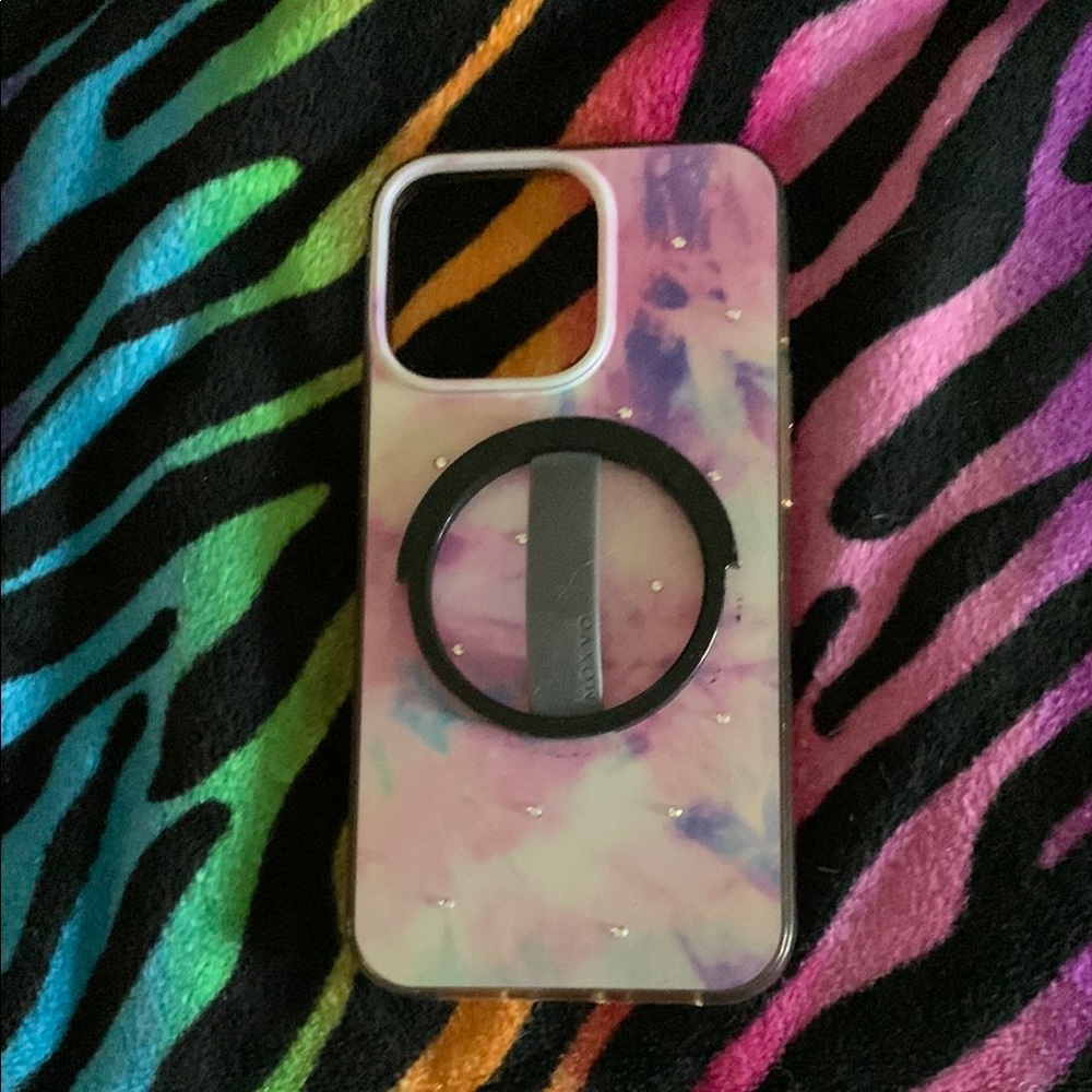 Purple and Pink Tie Dye Phone Case